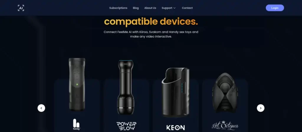 FeelMe Compatible Devices