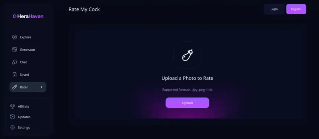 HeraHaven Cock Rater tool