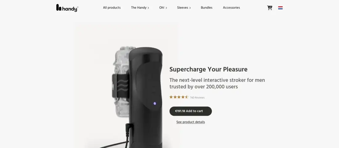 TheHandy screenshot